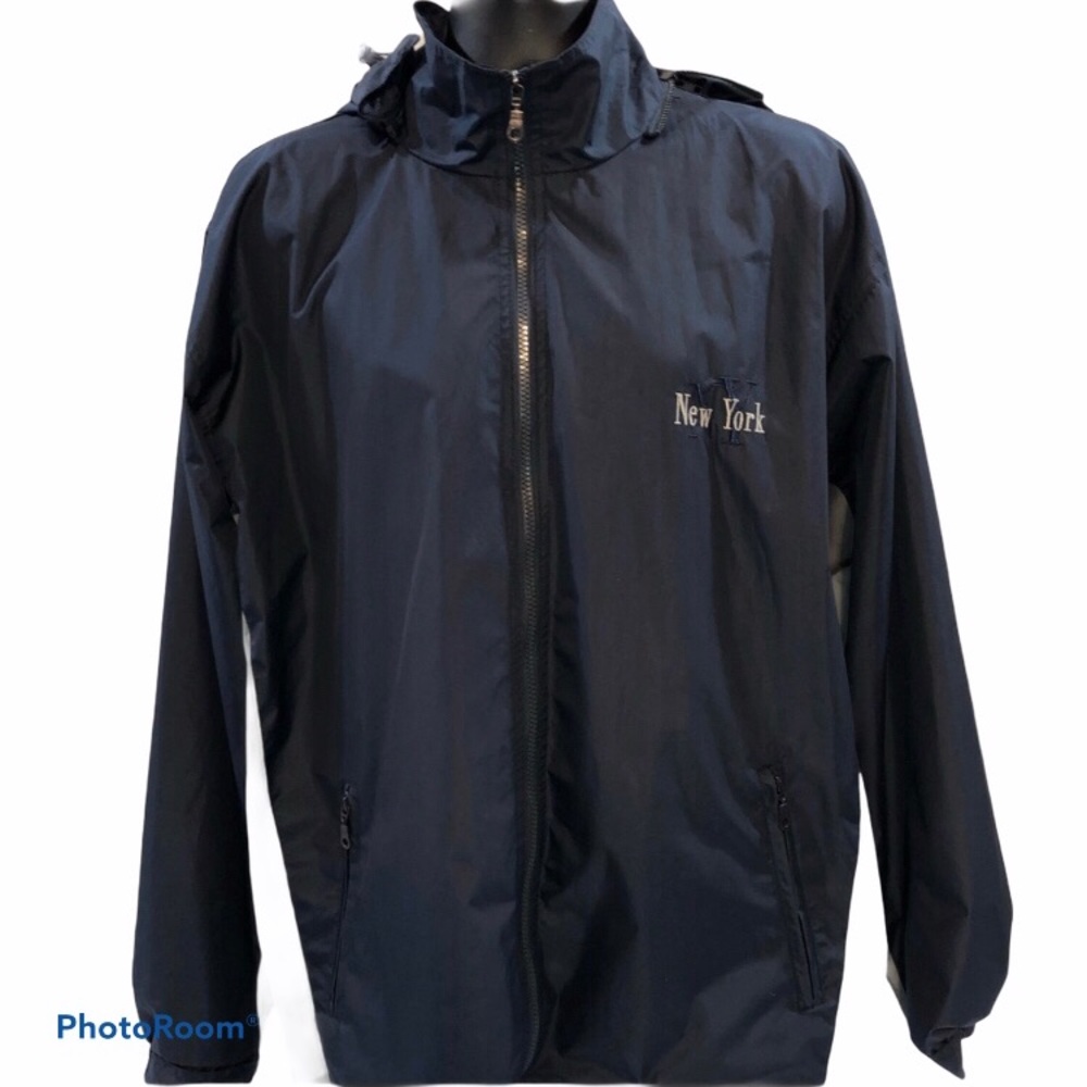 Cheneral Men New York Zip Up Jacket Size XL